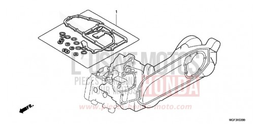 TROUSSE DE JOINT B FJS600AB de 2011